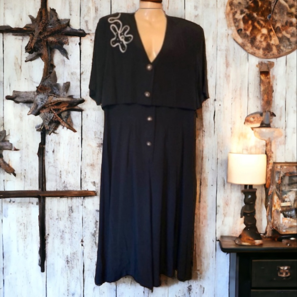 Vintage Antthony Mark Hankins Embellished Jumpsuit - Picture 5 of 12